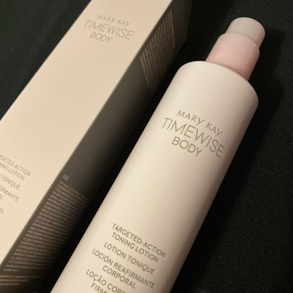 Mary Kay Timewise Body Targeted Action Toning Lotion Full Size 8 oz - New